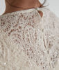 Picture of GABRIELLE SHORT ECRU LACE DRESS